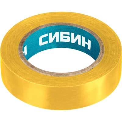 Изоляционная лента пвх СИБИН 15 мм х 10 м 1235-5