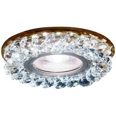 Точечный светильник Декоративные Кристалл Led+mr16 S257 BR Ambrella