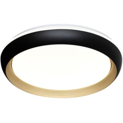 Настенно-потолочный светильник Sonex Tofiq Black 7651/EL