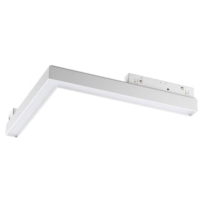Трековый светильник для низковольного шинопровода IP20 LED 4000K 24W 48V FLUM 358605 SHINO NT21 000 белый   NOVOTECH FLUM 358605