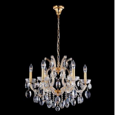 Хрустальная люстра Crystal Lux HOLLYWOOD SP6 GOLD