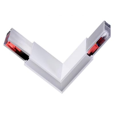Соединитель угловой токопроводящий IP20 LED 4000K 3W 220-240V ITER 135078 OVER NT19 076 белый