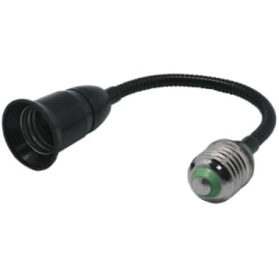 Переходник Ecola base  гибкий с цоколя E27 на E27 300мм Черный A7L17BEAY