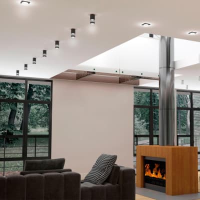 Светильник накладной IP20 GU10 9W 235V ELINA 370729 OVER NT21 000 черный   NOVOTECH ELINA 370729