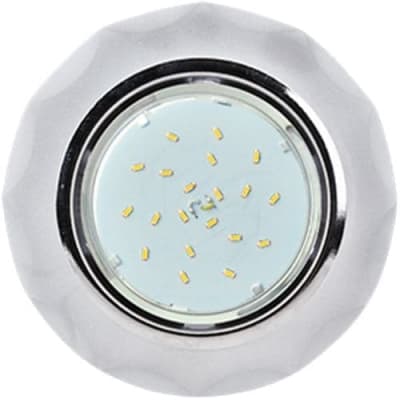 Встраиваемый светильник Ecola H4 5313 GX53 Белый FL53RCECH