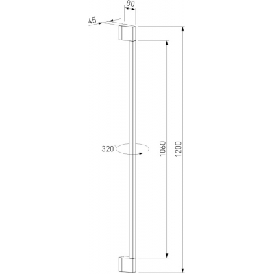 Настенный светильник уличный Elektrostandard Argos 35121/D