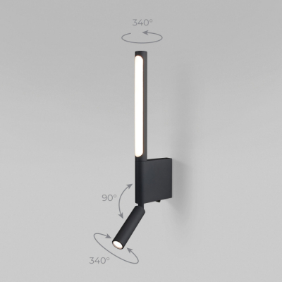 Бра Elektrostandard Sarca 40111/LED черный