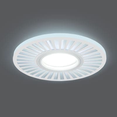 Встраиваемый светильник Gauss Backlight BL136 белый GU5.3 3W Led 4000K