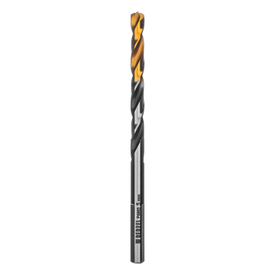 Сверло спиральное по металлу 5 x 86мм, Р6М5, Golden Tip, многогранная заточка Denzel 718276