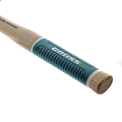 Молоток-гвоздодер, 200 г, угол 45, магнит, обрезиненная рукоятка American hickory GROSS 10414