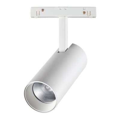 Трековый светильник для низков. шинопровода IP20 LED 4000K 20W 48V FLUM 358423 SHINO NT20 028 белый