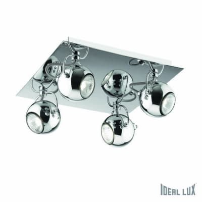 Спот Lunare LUNARE PL4 CROMO Ideal Lux