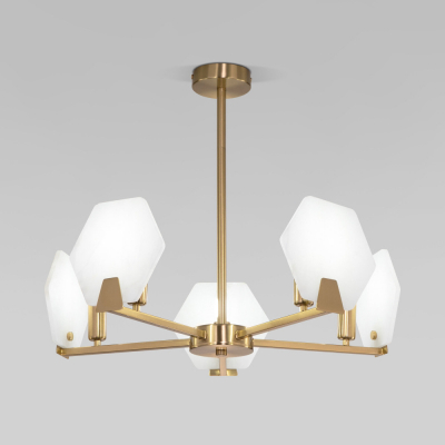 Потолочная люстра Eurosvet Marble 60158/5 латунь