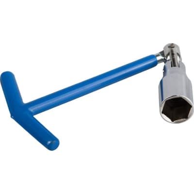 Ключ свечной с резиновой втулкой, ЗУБР 16 мм, шарнирный 27501-16