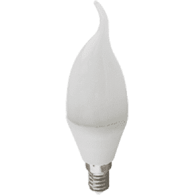 Ecola candle LED Premium 10,0W 220V E14 4000K свеча на ветру (композит) 129x37 C4PV10ELC