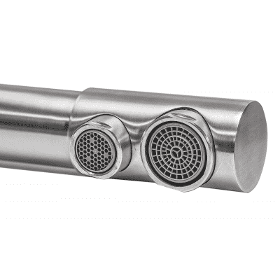 Смеситель для кухни ПСМ-ПРОФСАН PSM-300-22 STEEL с подключением фильтра тип См-МОЦБА