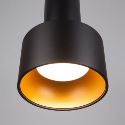 Подвесной светильник 50134/1 LED черный/золото