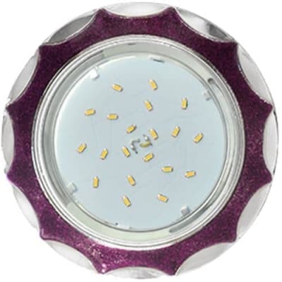 Встраиваемый светильник Ecola H4 DL3902 GX53 Фиолетовый FP53STECB
