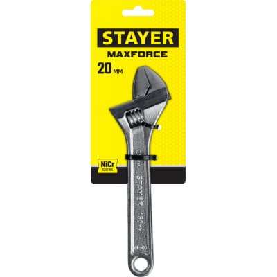 Ключ разводной MAX-Force, 150 / 20 мм, STAYER 2725-15_z01
