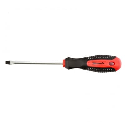 Отвертка Fusion, SL5 х 100 мм, CrV, трехкомпонентная рукоятка Anti slip Matrix 11419
