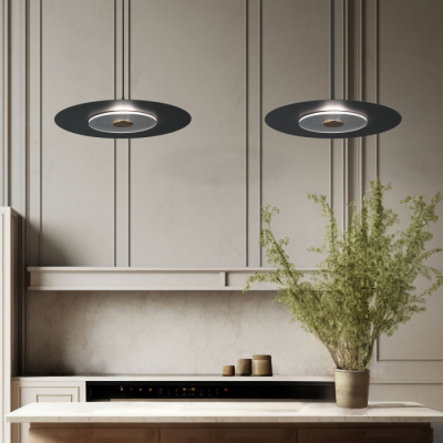 Подвесной светильник Eurosvet Kontur 40030/1 LED / черный