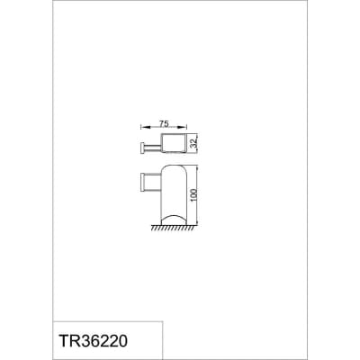 Крючок одинарный RUSH Thira (TR36220)