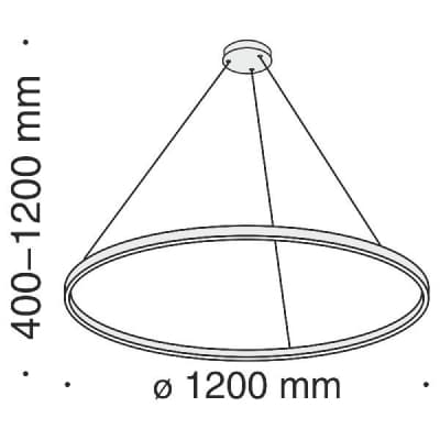 Подвесной светильник Maytoni MOD058PL-L65B4K