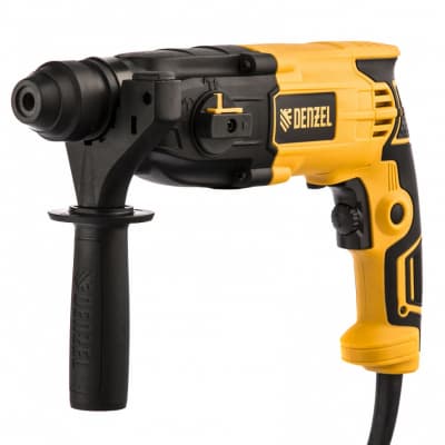 Перфоратор электрический RH-650-18, SDS-plus, 650 Вт, 2.0 Дж, 3 плюс 1 режим Denzel 26603