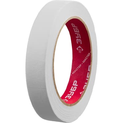 Лента малярная ЗУБР 19 мм, 50 м, до +80° С 12115-19