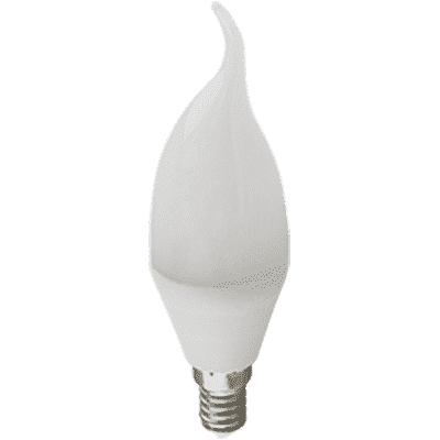 Ecola candle LED Premium 10,0W 220V E14 2700K свеча на ветру (композит) 129x37 C4PW10ELC