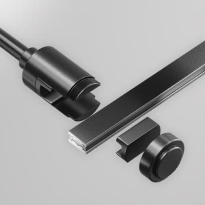 Крепление настенное Maytoni Accessories for tracks Flarity TRA155CW-SL1-B