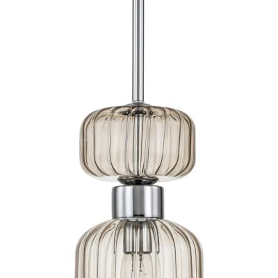 Подвесной светильник Escada Gloss 1141/1S Chrome/Beige