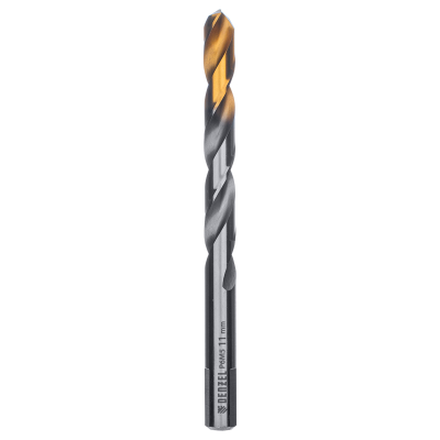 Сверло спиральное по металлу 11 x 142 мм, Р6М5, Golden Tip  Denzel 718243