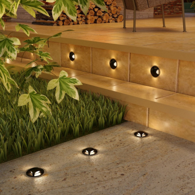 Встраиваемый светильник уличный Elektrostandard Step 3 MRL LED 1106 чёрный