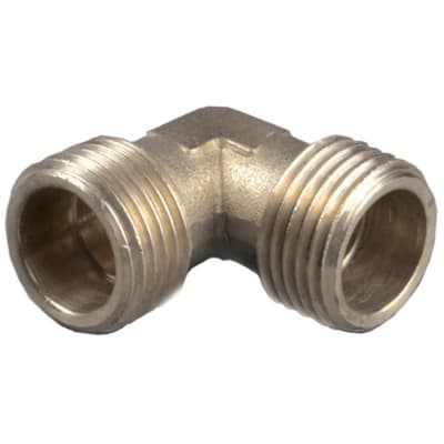 Уголок GENERAL FITTINGS 3/4", латунь, "штуцер - штуцер" 51073-S/S-3/4