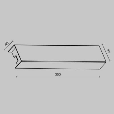 Держатели Maytoni Accessories for tracks Elasity TRA160BDR-B