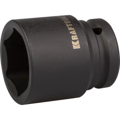 Торцовая головка ударная KRAFTOOL 3/4", 32 мм, Cr-Mo сталь, фосфатированная 27945-32_z01