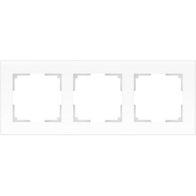 Рамка на 3 поста Werkel Favorit WL01-Frame-03  белый матовый W0031105