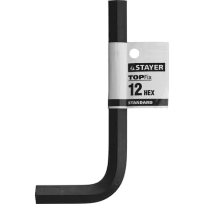Имбусовый ключ STAYER 12 мм 27405-12