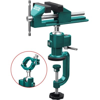 Шарнирно-поворотные тиски KRAFTOOL PRECISION 75 мм 32711-75