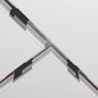 Соединитель T-образный Maytoni Accessories for tracks Exility TRA034CT-42W
