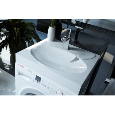Раковина  для ванной комнаты для установки над стиральной машинкой  Andrea  Comfort (4680028070337)