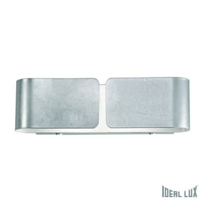 Настенный светильник Clip CLIP AP2 SMALL ARGENTO Ideal Lux