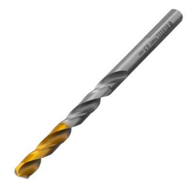 Сверло спиральное по металлу 6,5 x 100 мм, Р6М5, Golden Tip  Denzel 718236