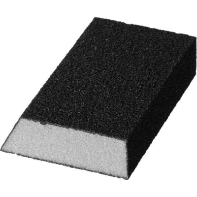 Губка шлифовальная STAYER 100x68x42x26мм, P80, угловая, средняя жесткость 3561-080