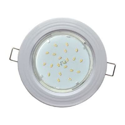 Встраиваемый светильник Ecola GX53 H4 9010 белый FW31H4ECB