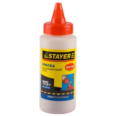 Краска для малярных шнуров STAYER 115 гр., красная 2-06401-2_z01