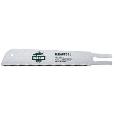 Ножовка по дереву KRAFTOOL 22 TPI, 185 мм, KATRAN "PRECISION" 1-15194-18-22