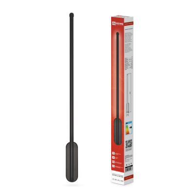 Светильник светодиодный IN HOME ESTETIKA LUV-60A-40BL 10Вт 230В 4000K 700Лм 600х50x25 черный 4690612054483