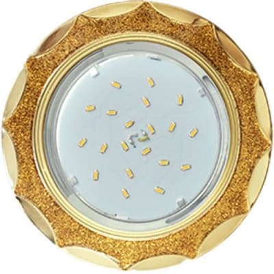 Встраиваемый светильник Ecola H4 DL3902 GX53 Золотой FY53STECB